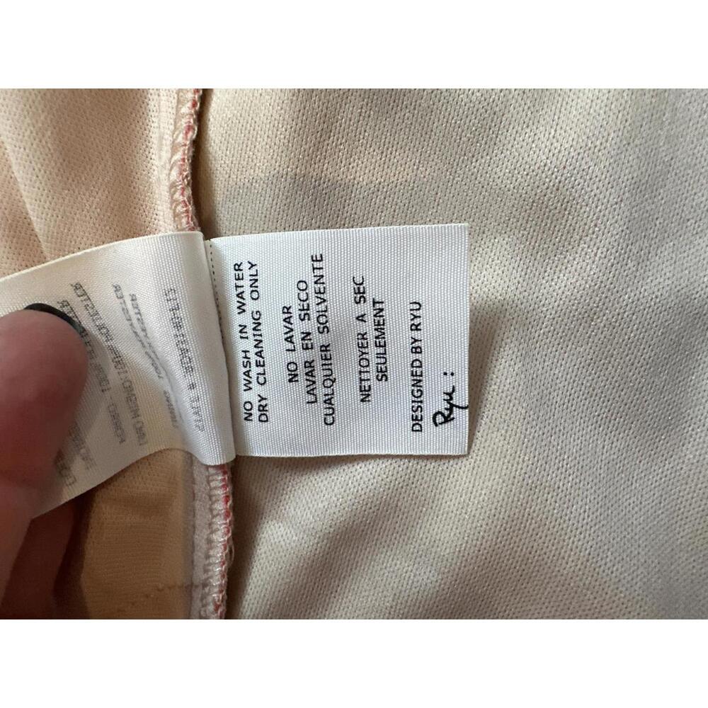 Ryu Peach to Coral Scallop Dress – Size S - Picture 9 of 9